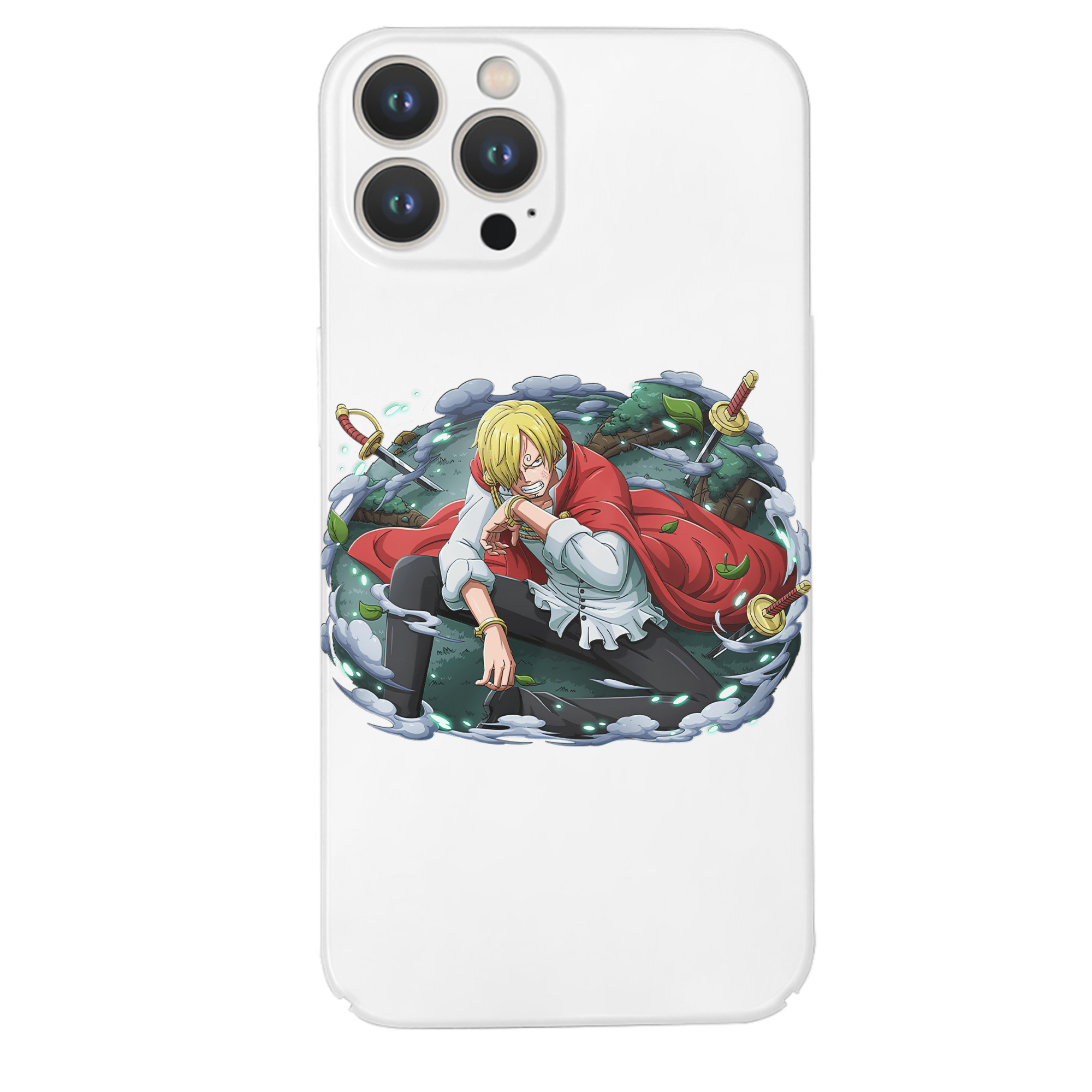 （画像用） ワンピース サンジ ONE PIECE Sanji 【iPhone 14シリーズ対応】ハードケース